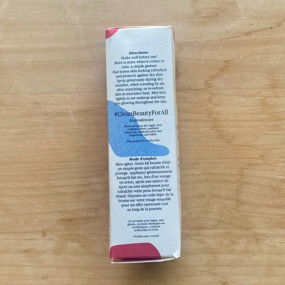 Apto Skincare Summer Facial Mist Set of Two, New in Box, Full Size 2 x 60mL. - Picture 6 of 7